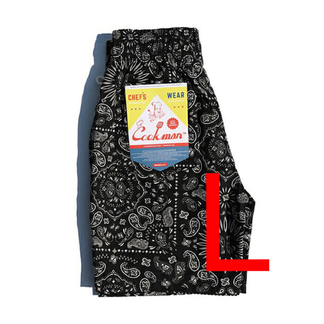 Supreme(シュプリーム)のCOOKMAN Chef Short Pants Paisley ショーツ L メンズのパンツ(ショートパンツ)の商品写真