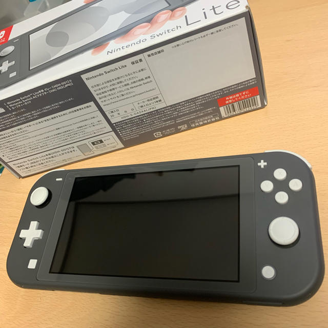 Nintendo Switch lite ライトスイッチ どうぶつの森 グレー