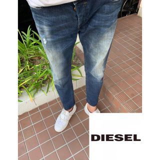 ディーゼル(DIESEL)のDiesel sleenker デニム　ストレッチ　クラッシュデニム(デニム/ジーンズ)