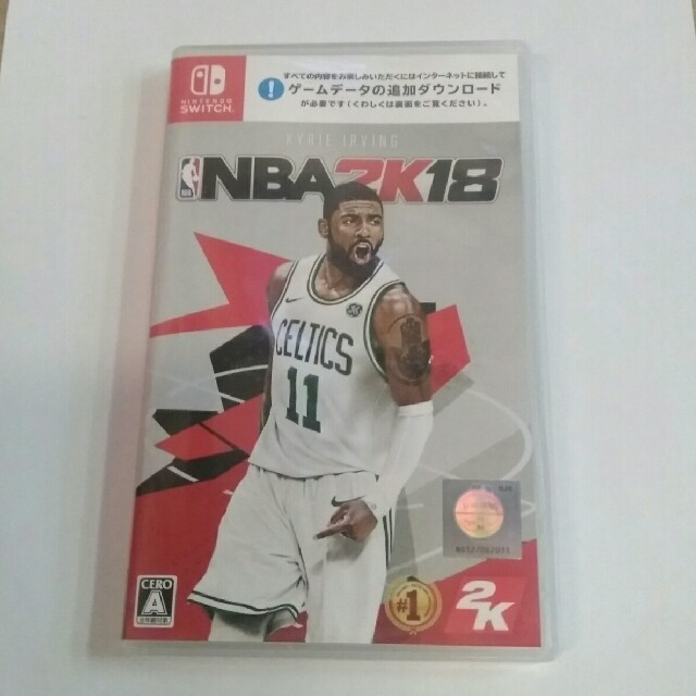 Nintendo Switch(ニンテンドースイッチ)のNBA 2K18 Switch エンタメ/ホビーのゲームソフト/ゲーム機本体(家庭用ゲームソフト)の商品写真