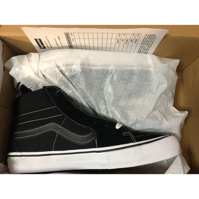 supreme vans sk8-hi 27cm