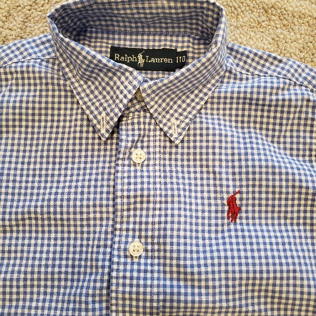 Ralph Lauren(ラルフローレン)のRALPH LAUREN　半袖シャツ110 キッズ/ベビー/マタニティのキッズ服男の子用(90cm~)(ブラウス)の商品写真