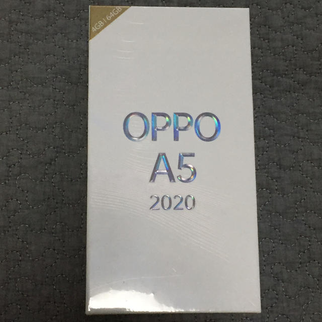 【新品未開封】OPPO A5 2020 グリーン モバイル対応スマートフォン/携帯電話