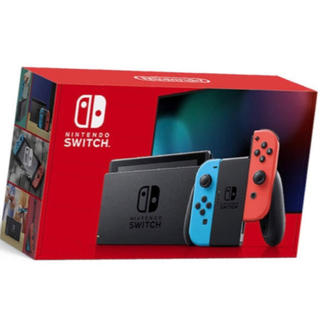ニンテンドースイッチ(Nintendo Switch)の美品 任天堂スイッチ 本体 Nintendo Switch 新モデル(家庭用ゲーム機本体)