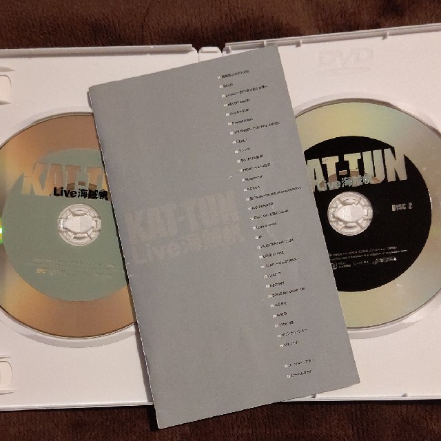 KAT-TUN(カトゥーン)のKAT-TUN☆Live 海賊帆 DVD エンタメ/ホビーのDVD/ブルーレイ(ミュージック)の商品写真