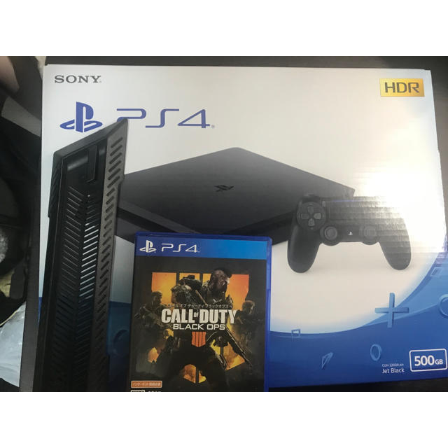 ps4本体　500G (＋bo4 ＋本体立てるやつ)  【値下げ可】