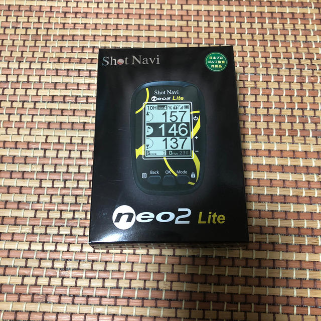 【新品未開封】ShotNavi ショット ナビ NEO2 Lite チケットのスポーツ(ゴルフ)の商品写真