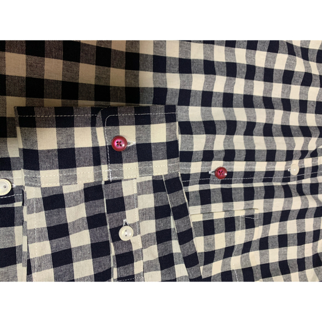 すみっコママさま。ギンガムチェックシャツ レディースのトップス(シャツ/ブラウス(長袖/七分))の商品写真