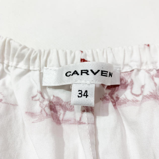 CARVEN(カルヴェン)のCARVEN【コットン ショートパンツ】 レディースのパンツ(ショートパンツ)の商品写真