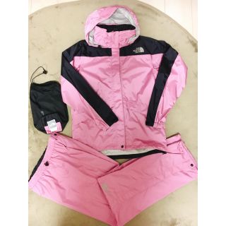 ノースフェイス(THE NORTH FACE) レインウェア(ピンク/桃色系)の通販