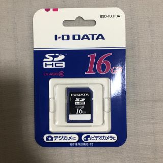 アイオーデータ(IODATA)のSDカード 16GB(PC周辺機器)