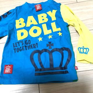 ベビードール(BABYDOLL)のベビードール　Tシャツ2枚　サイズ80(Ｔシャツ)