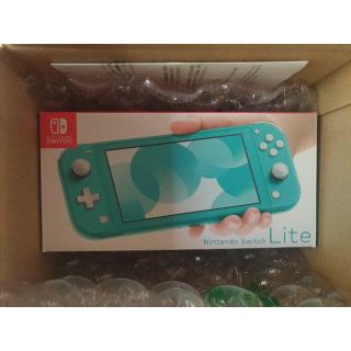 ニンテンドウ(任天堂)の新品未使用 Nintendo Switch Lite ターコイズ 即日発送可能(携帯用ゲーム機本体)