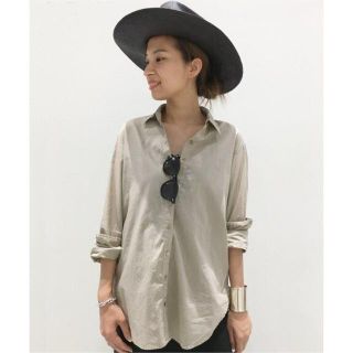 アパルトモンドゥーズィエムクラス(L'Appartement DEUXIEME CLASSE)のCTN LAWN SHIRTS　コットンローンシャツ(シャツ/ブラウス(長袖/七分))