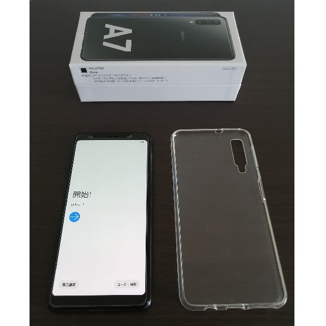 Galaxy A7 黒 64GB 6インチ 楽天 スマホ ブラック アンドロイド ...