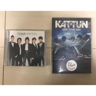 カトゥーン(KAT-TUN)の限定お値引き中　KAT-TUN CHAIN DVD &CD 公式写真セット(男性アイドル)