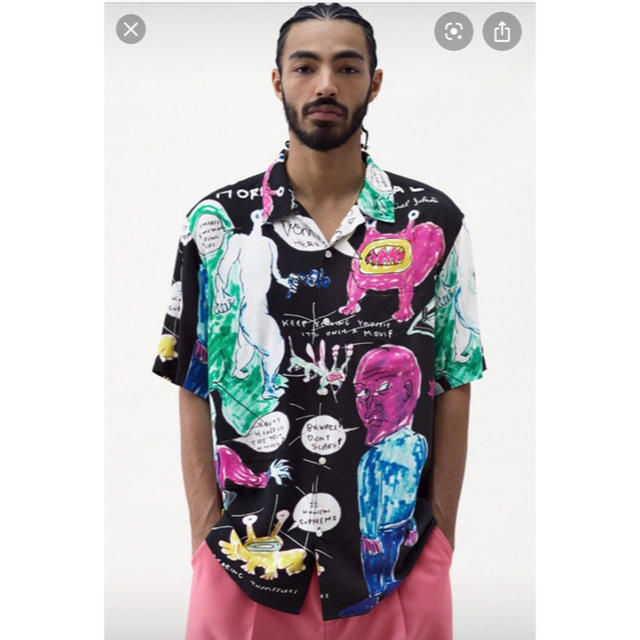 Surpreme Daniel Johnston Rayon Shirt