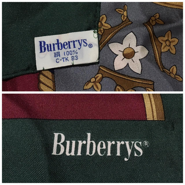 BURBERRY(バーバリー)のバーバリー  スカーフ BURBERRY カレ90 大判 ノバチェック エルメス レディースのファッション小物(バンダナ/スカーフ)の商品写真
