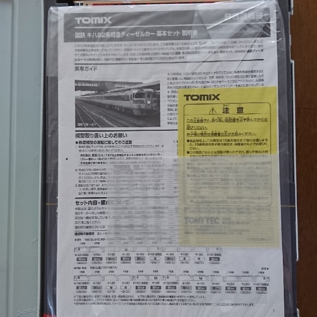 TOMIX 特急ディーゼルカーの通販 by NKK Shop｜ラクマ 98269 国鉄キハ82系 定番低価