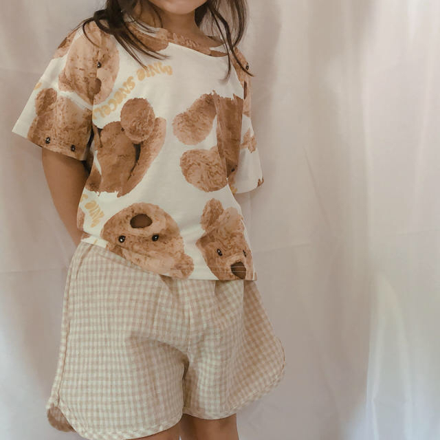 ダークグレー　120 キッズ/ベビー/マタニティのキッズ服女の子用(90cm~)(Tシャツ/カットソー)の商品写真