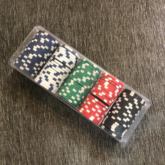 Poker Star カジノチップ 100枚 セット エンタメ/ホビーのテーブルゲーム/ホビー(トランプ/UNO)の商品写真