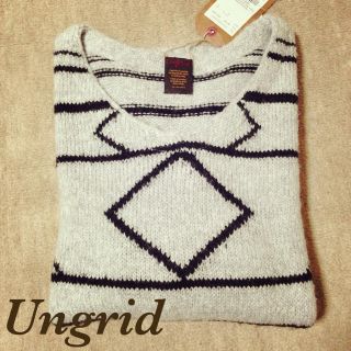 アングリッド(Ungrid)のＵｎｇｒｉｄ♡ ネイティブ柄ニット(ニット/セーター)