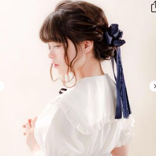 ユメテンボウ(夢展望)のビッグリボンバレッタ(バレッタ/ヘアクリップ)