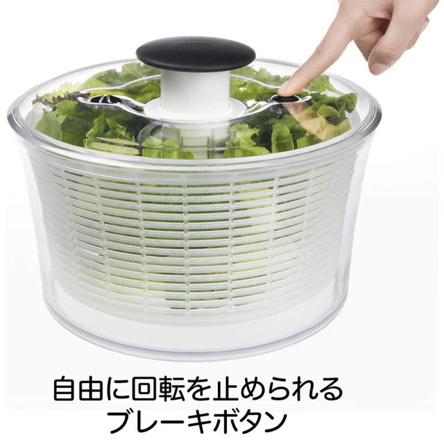 OXO サラダスピナー 野菜水切り器 小の通販 by asm's shop｜ラクマ