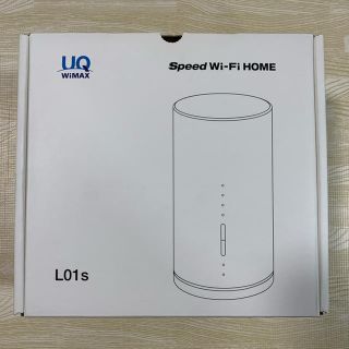 エーユー(au)のUQ WiMAX Speed Wi-Fi HOME L01s(PC周辺機器)