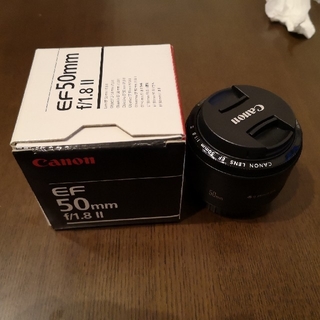 キヤノン(Canon)のcanon ef50mm f1.8/Ⅱ(レンズ(単焦点))