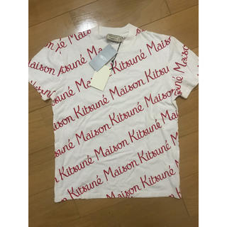 メゾンキツネ(MAISON KITSUNE')のビームス メゾンキツネ kitsune 半袖 tシャツ ロゴ  KMM-0752(Tシャツ/カットソー(半袖/袖なし))