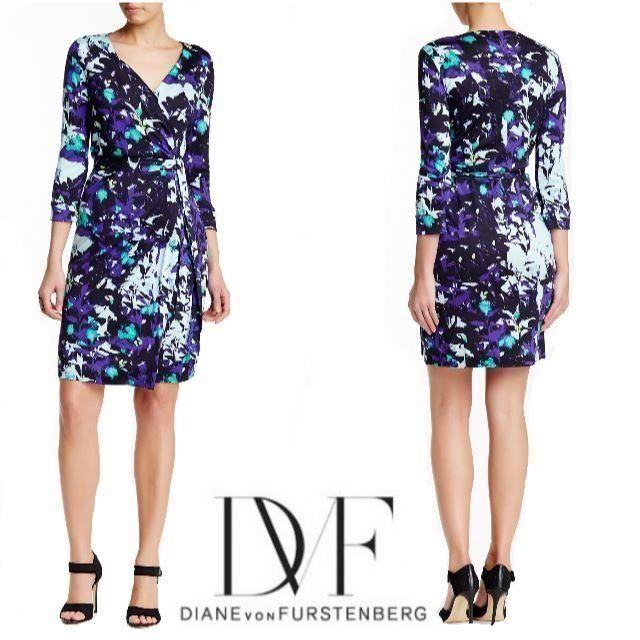 【新品・タグ付】DVF　New Julian　ラップドレス 　0