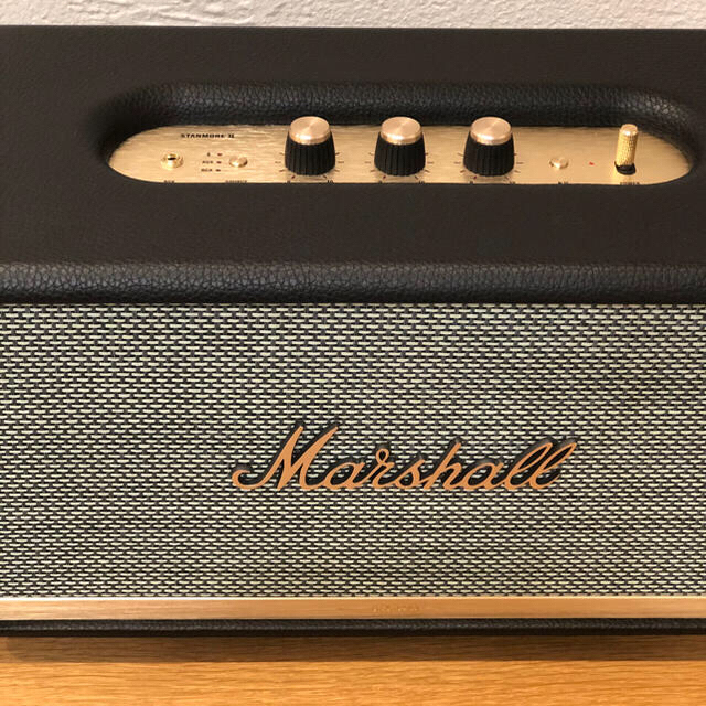 Marshall stanmore Ⅱ マーシャル  スタンモア  ２ 黒 スマホ/家電/カメラのオーディオ機器(スピーカー)の商品写真