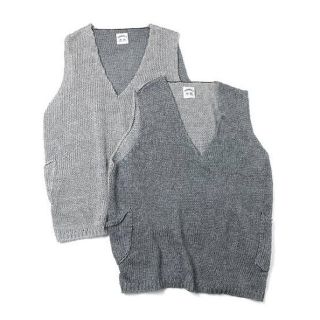 サンシー(SUNSEA)の新品 定価 3万 美品 sunsea サンシー リネンベスト linen(ベスト)