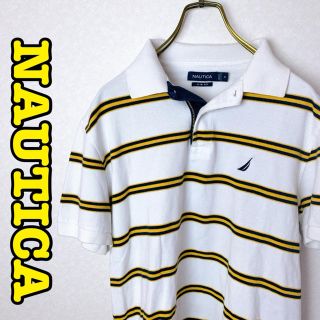 ノーティカ(NAUTICA)の古着 NAUTICA ノーティカ　ポロシャツ　ボーダー(ポロシャツ)