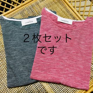 シュカ(shuca)の【美品】shuca のTシャツ☆２枚セット(Tシャツ(半袖/袖なし))