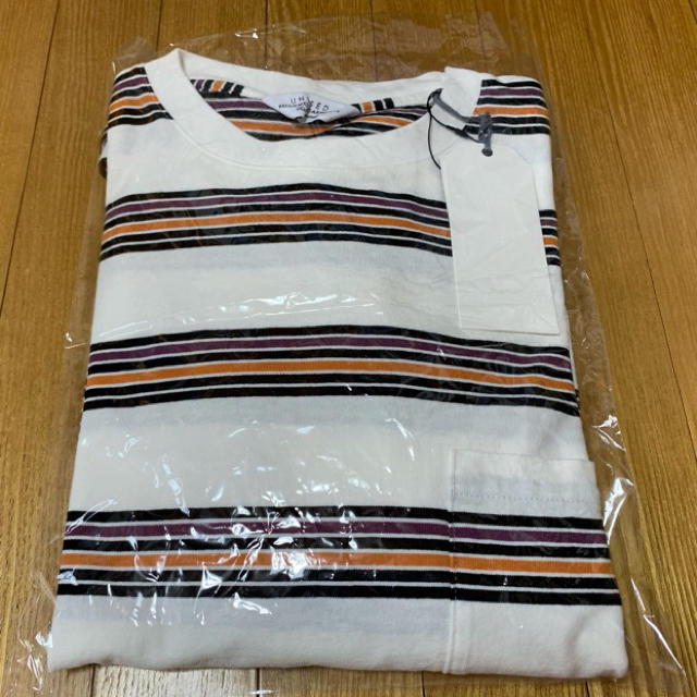 即完売 20ss unused BORDER LS T-SHIRT ロンT 3