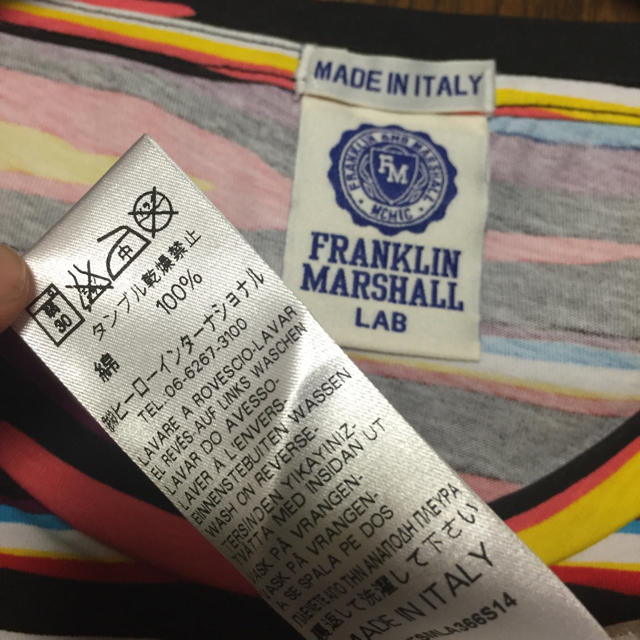 FRANKLIN&MARSHALL(フランクリンアンドマーシャル)の極美✨フランクリンマーシャル Tシャツ メンズのトップス(Tシャツ/カットソー(半袖/袖なし))の商品写真