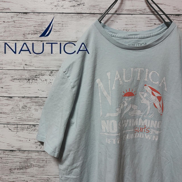 NAUTICA(ノーティカ)の【NAUTICA】ノーティカ 半袖Tシャツ オーバーサイズ メンズのトップス(Tシャツ/カットソー(半袖/袖なし))の商品写真