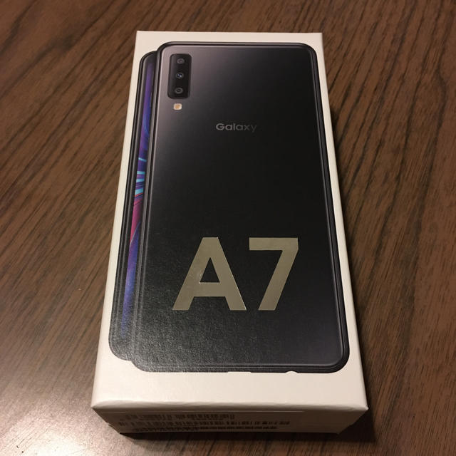 Galaxy A7  ブラック 本体　新品未開封 simフリー ギャラクシー