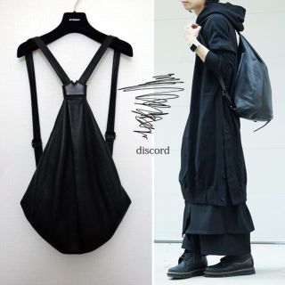 ヨウジヤマモト(Yohji Yamamoto)のdiscord Yohji Yamamoto Y Backpack レザーバッグ(バッグパック/リュック)