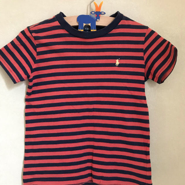 POLO RALPH LAUREN(ポロラルフローレン)の【KIDS】ラルフローレン　ボーダーシャツ　110cm キッズ/ベビー/マタニティのキッズ服男の子用(90cm~)(Tシャツ/カットソー)の商品写真