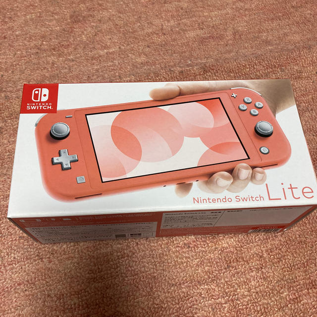 Nintendo switch  lite コーラルピンク　新品未使用　即日発送