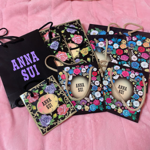 ANNA SUI(アナスイ)の【アナスイ】ショッパー 3種8枚 レディースのバッグ(ショップ袋)の商品写真