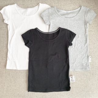 ユニクロ(UNIQLO)の★専用★ユニクロ コットンフライスTシャツ 6枚セット 肌着 90 半袖(下着)