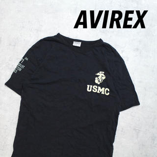 アヴィレックス(AVIREX)のAVIREX アヴィレックス USMC アメリカ海兵隊 米軍 ミリタリー レア(Tシャツ/カットソー(半袖/袖なし))