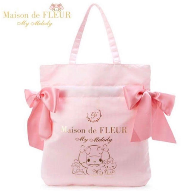 Maison de FLEUR(メゾンドフルール)のメゾンドフルール　マイメロ トート レディースのバッグ(トートバッグ)の商品写真
