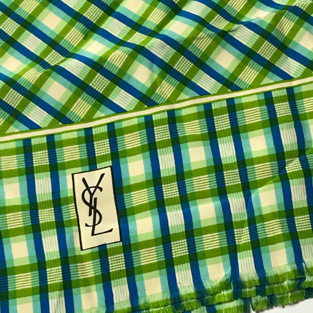 Saint Laurent - イヴ・サンローラン大判スカーフの通販 by jackjackちゃん's shop｜サンローランならラクマ