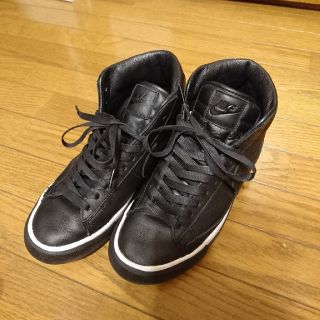 コムデギャルソン(COMME des GARCONS)のNIKE×コムデギャルソン レザーハイカットスニーカー(スニーカー)