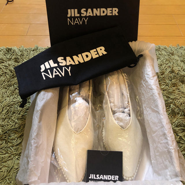 Jil Sander(ジルサンダー)の新品　JIL SANDER NAVY のエスパドリーユ レディースの靴/シューズ(その他)の商品写真